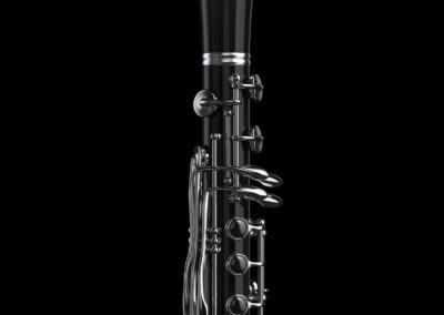 3D CGI Clarinet