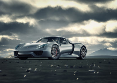 3D CGI Porsche 918