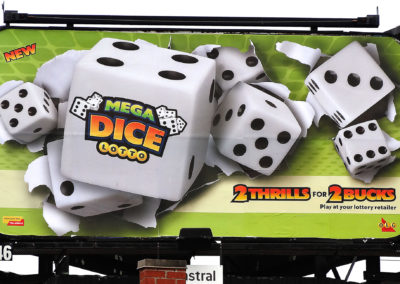 Billboard Dice Retouching in Canada
